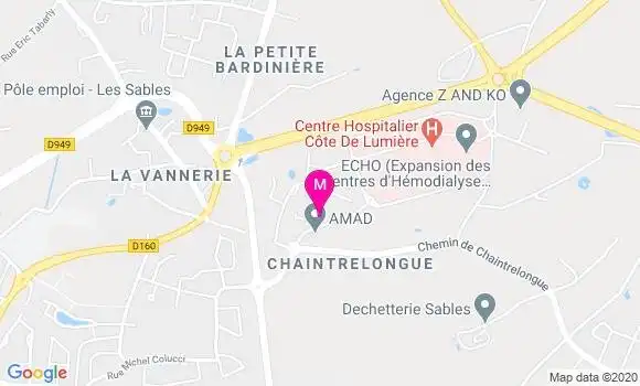 Localisation Dr Laurent Delahaye