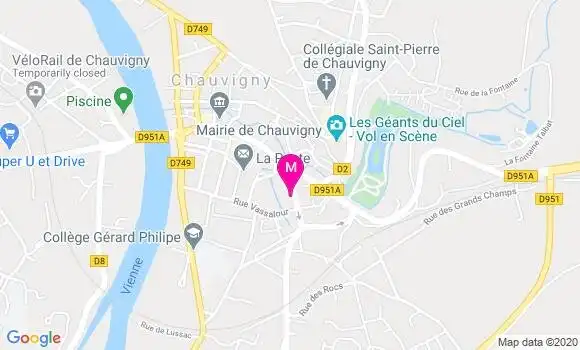 Localisation Dr Marie Moineville