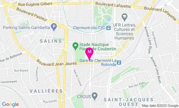 Localisation Dr Benedicte Rudel