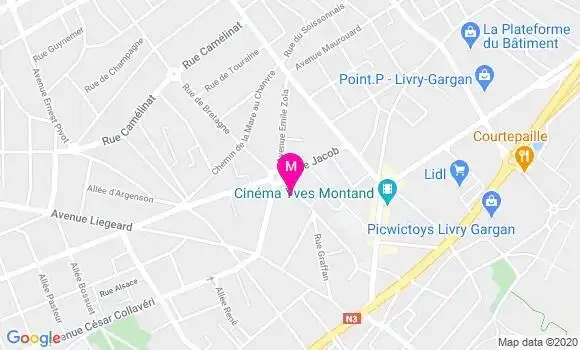 Localisation Dr Elodie Pires