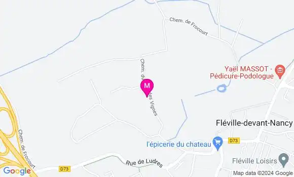 Localisation Dr Cindia Neves