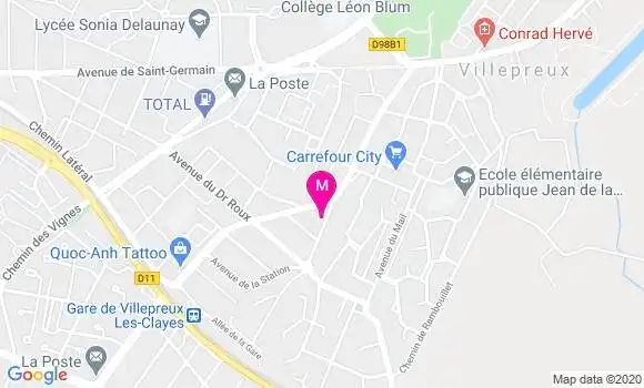 Localisation Dr Salma Charfi