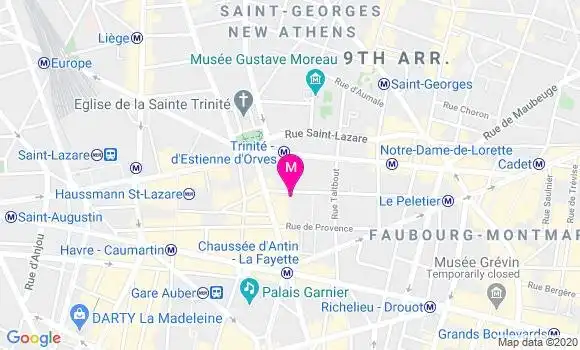 Localisation Dr Nelly Delsaut