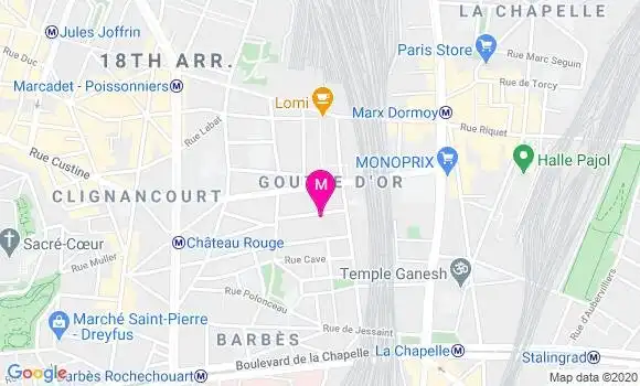 Localisation Dr Stephanie Labriet