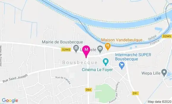Localisation Dr Antoine Stelandre