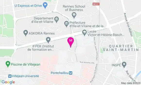 Localisation Dr Carole Dagorne