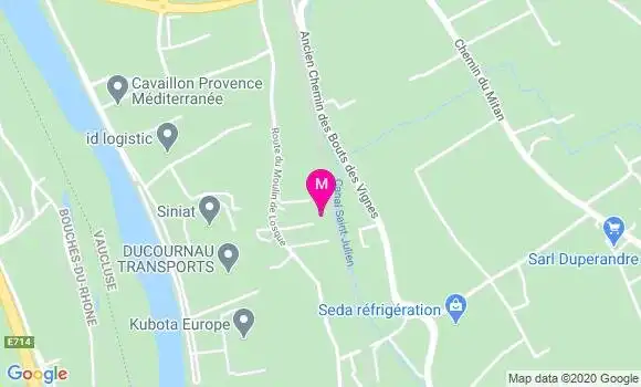 Localisation Dr Claudia Simona Capilnean
