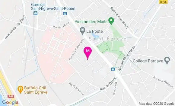 Localisation Dr Julie Devevey
