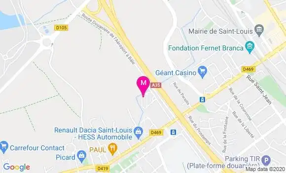Localisation Dr Pascal Gleyze