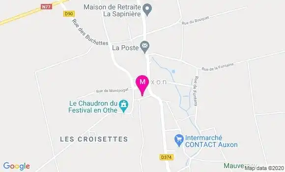 Localisation Dr Matthieu Chardon