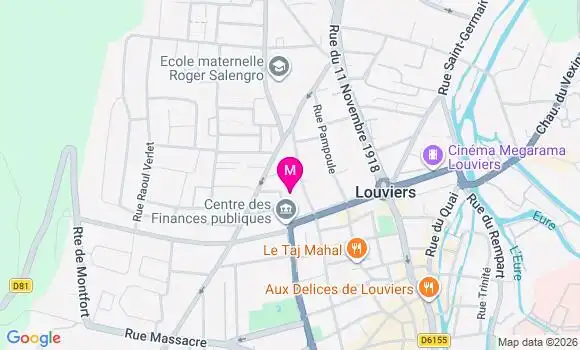 Localisation Dr Camille Barre Detrimont