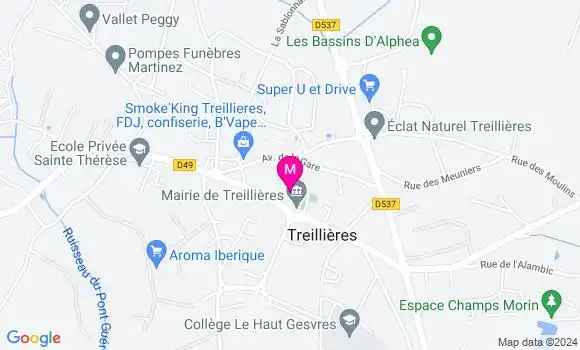 Localisation Dr Claire Marie Roussely