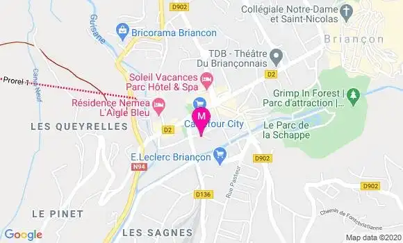 Localisation Dr Catherine Poggi