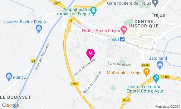 Localisation Dr Naoual Daouri
