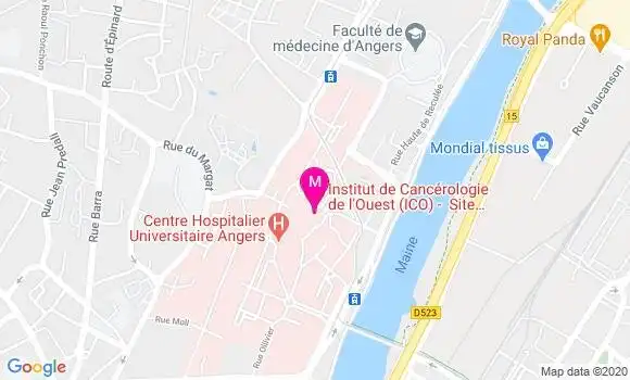 Localisation Dr Florence Legoute
