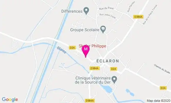 Localisation Dr Bertrand Surget