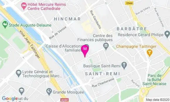 Localisation Dr Philippe Bothner