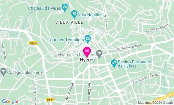 Localisation Dr Marie Noelle Clouet