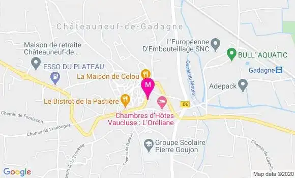 Localisation Dr Jacques Anthony Vadon