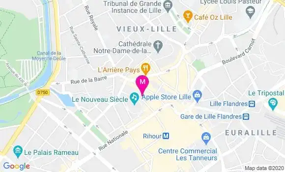 Localisation Dr Julien Poupart