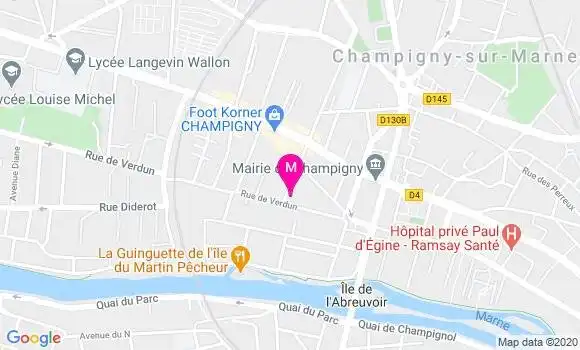 Localisation Dr Marlene Francoz