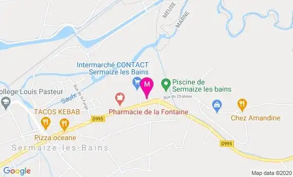 Localisation Dr Camille Lavandier