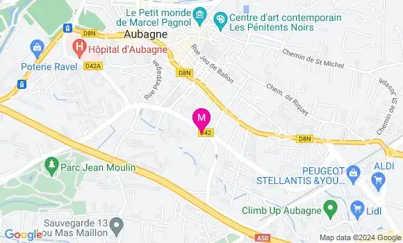 Localisation Dr Xavier Andreu