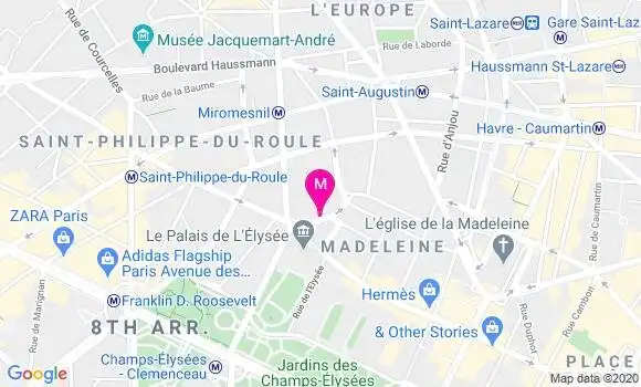 Localisation Dr Noemie Carrie