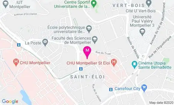 Localisation Dr Anke Bourgeois