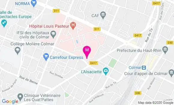 Localisation Dr Solenn Noslier