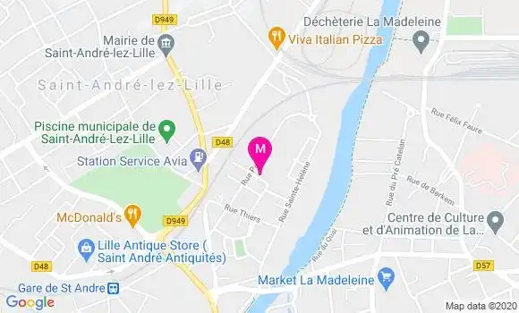 Localisation Dr Juliette Debienne