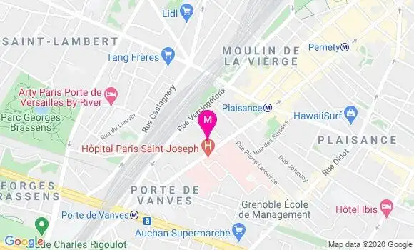 Localisation Dr Louise Wassef