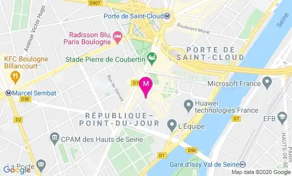 Localisation Dr Louisette Benaibbouche