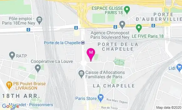 Localisation Dr Philippe Bara