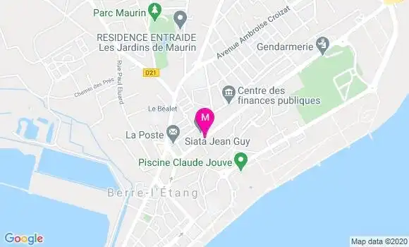 Localisation Dr Richard Brousse