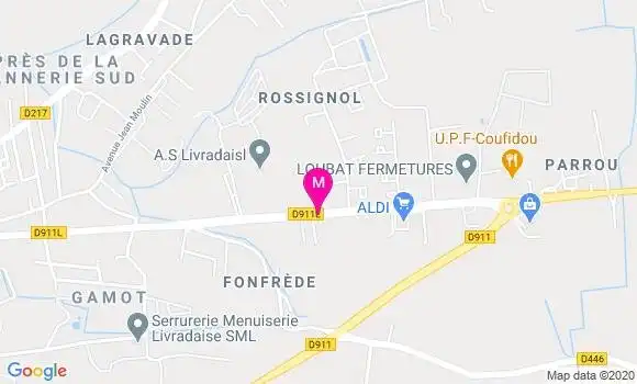 Localisation Dr Christophe Boggione