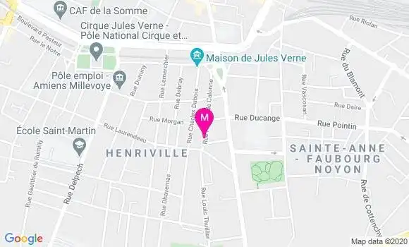 Localisation Dr Josy Dhoudain