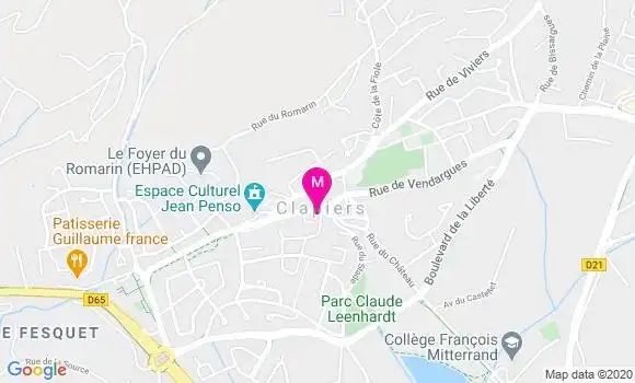 Localisation Dr Cyril Faugoin