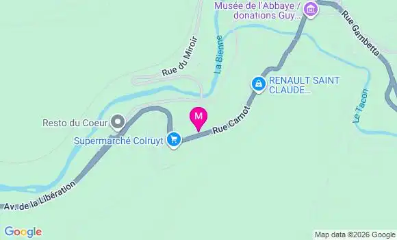Localisation Dr Lucie Boccard