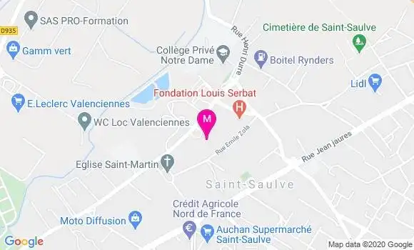 Localisation Dr Francois Fromont
