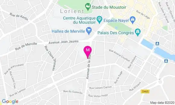 Localisation Dr Arnaud Manet