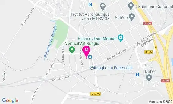 Localisation Dr Anne Rebeyrotte