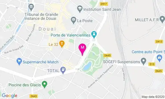 Localisation Dr Helene Comyn