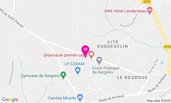 Localisation Dr Sylvie Ac