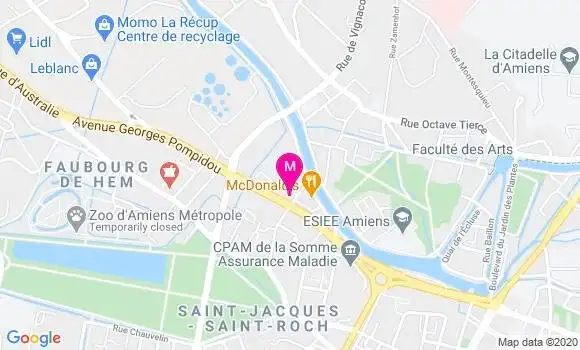 Localisation Dr Virginie Py Andres