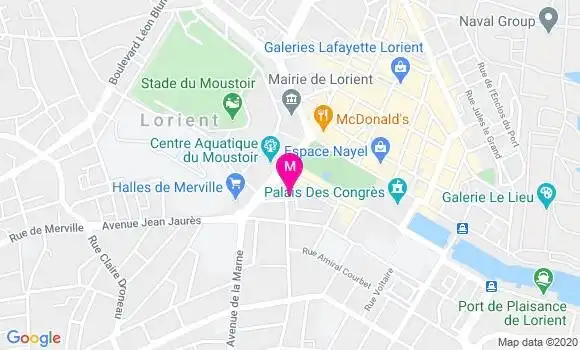 Localisation Dr Veronique Le Fell Gunepin
