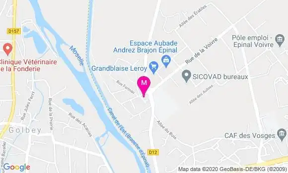 Localisation Dr Sylvain Durand
