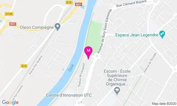 Localisation Dr Cecile Gaudron