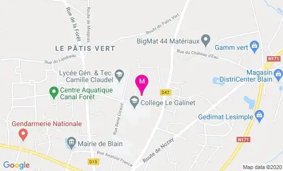 Localisation Dr Nicolas Baril