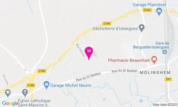 Localisation Dr Domitille Caron Dupont